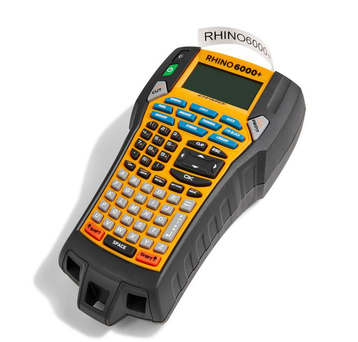 DYMO 2122967 Rhino 6000+ Industrial Label Maker with Carry Case